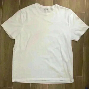 AG Bryce Crew CLASSIC CREW NECK TEE SIZE LARGE WHITE